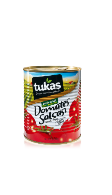 TUKAS DOMATES SALCASI 830 GR TNK (double concentré de tomates)